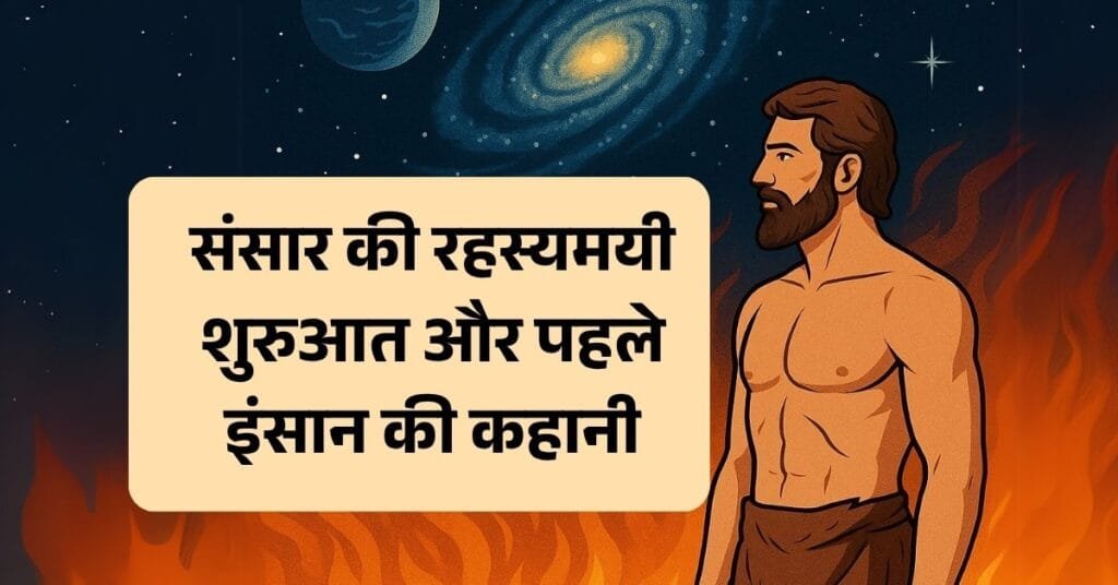 संसार की रहस्यमयी शुरुआत और पहले इंसान की कहानी